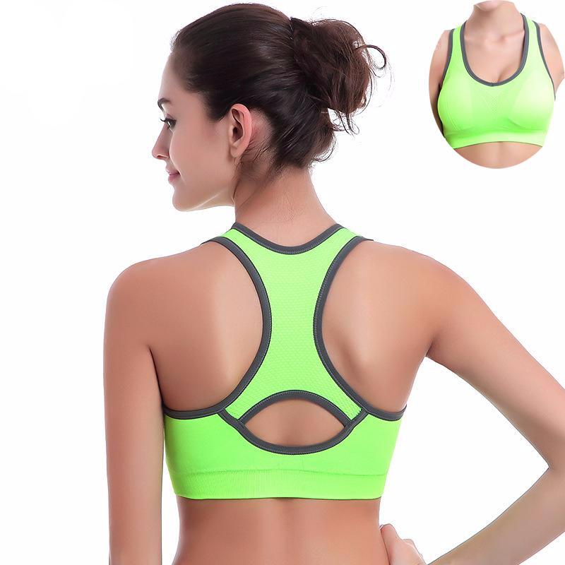 Sexy Backless Two Color Shakeproof Sports Bra for women fitness - wanahavit