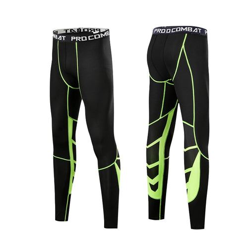 Load image into Gallery viewer, Men&#39;s Lycra Compression Pants Cycling Running Basketball Soccer Elasticity Sweatpants Fitness Tights Legging Trousers Rash Guard
