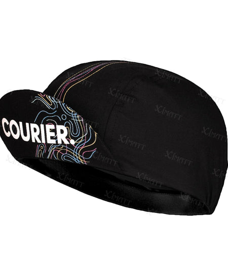 Classic Colorful Stripes Polyester/Fleece Cycling Caps Summer Autumn Road Bicycle Black Quick Drying Men And Women Wear