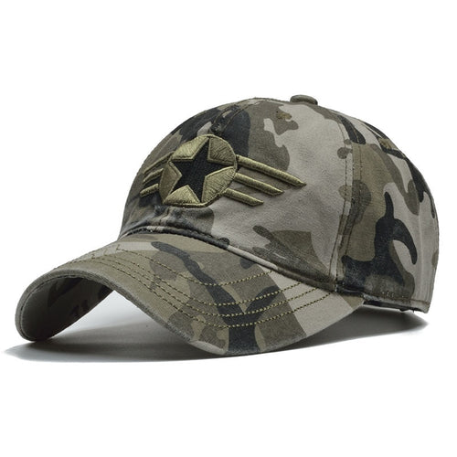 Load image into Gallery viewer, Brand Camo US Army Cap Men Army Baseball Cap Dad Hat For Men Camouflage Snapback Bone Masculino Tactical Dad Cap
