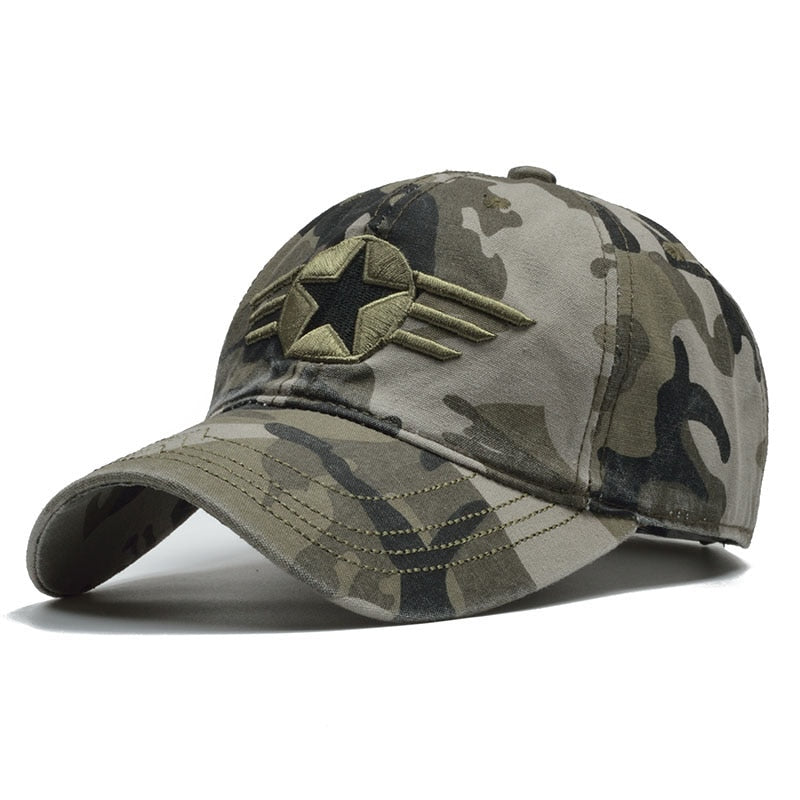 Brand Camo US Army Cap Men Army Baseball Cap Dad Hat For Men Camouflage Snapback Bone Masculino Tactical Dad Cap