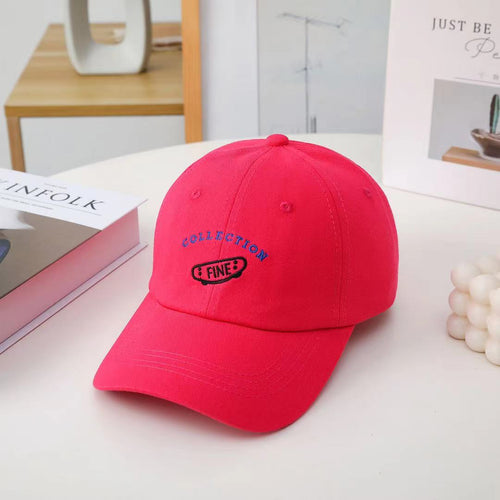 Load image into Gallery viewer, Fashion Women Hat Simple Kpop Style Candy Colors FINE Baseball Cap For Women High Quality Female Streetwear Cap
