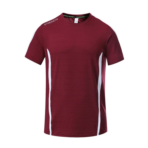 Load image into Gallery viewer, Quick Dry Men Running T-Shirts Gym Fitness Jogging Casual Sports Short Sleeve Tops Compression Sportswear Male Jersey Breathable
