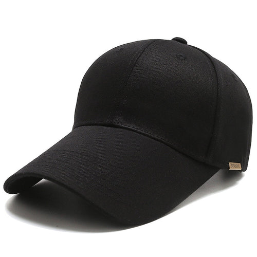 Load image into Gallery viewer, Long Brim Golf Black Cap Quality Brand Summer Men&#39;s Baseball Cap Solid Dad Hat For Women Gorro Snapback Bone Casquette
