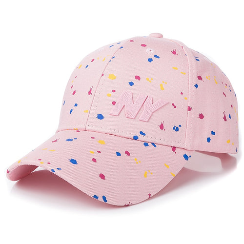 Load image into Gallery viewer, Women Cap Fashion NY Letter Patch Baseball Cap Female Polka Dot Printing Casual Adjustable Outdoor High Quality Hat Cap
