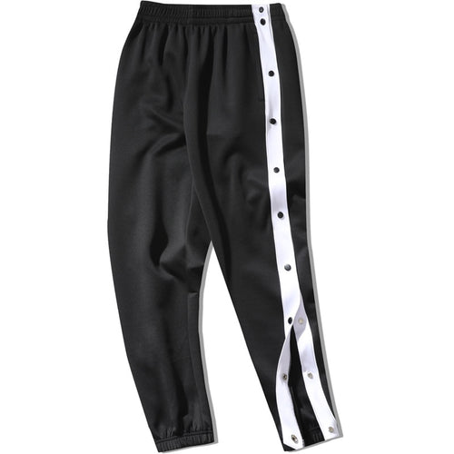 Load image into Gallery viewer, High Quality Men Running Sport Pants Outdoor Fitness Sweatpants with Zipper Pocket Basketball Football Jogging Trousers Black
