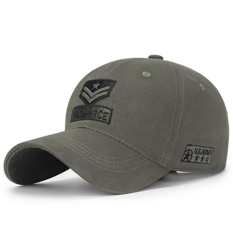 Camouflage Military Army Cap Men's Baseball Caps Tactical Cap Snapback Hat Embroidery Bone Women