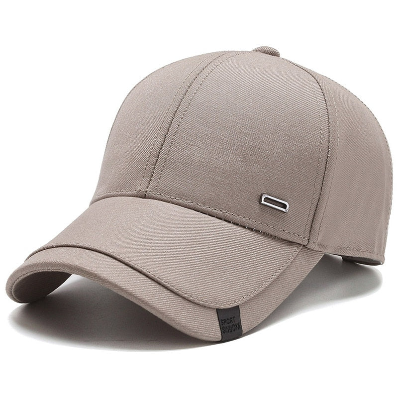 Solid Cotton Baseball Cap For Men Women Adjustable Fitted Cap Snapback Hats Gorras Hombre Bone Trucker Cap Male