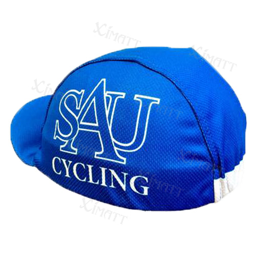 Load image into Gallery viewer, Classic Retro Summer Cycling Caps Black Blue  Team Pro Road Bike Balaclava Quick Drying Polyester Men&#39;s Hat Customizable
