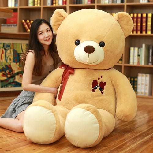 Load image into Gallery viewer, 60-100CM Large Teddy Bear Plush Toy Lovely Giant Bear Huge Stuffed Soft Animal Dolls Kids Toy Birthday Gift For Girlfriend Lover
