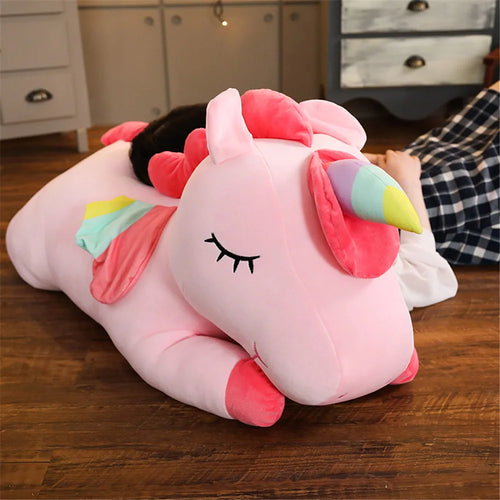 Load image into Gallery viewer, Hot Sale 1pc 100cm-25cm Kawaii Unicorn Plush  Stuffed Soft Cute Animal Dolls Graduation Toys For Kids Children Birthday Gift
