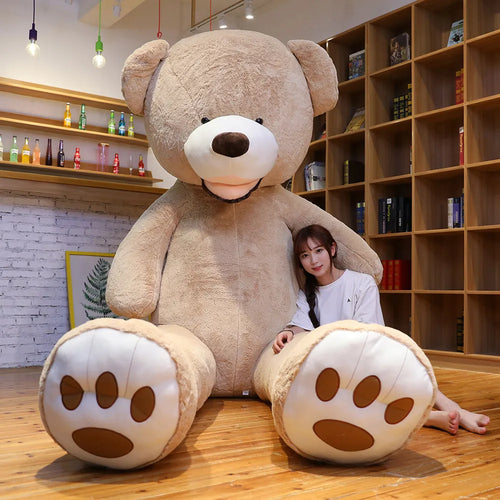 Load image into Gallery viewer, 1pc 100cm The Giant Teddy Bear Plush Toy Stuffed Animal High Quality kids Toys Birthday Gift Valentine&#39;s Day Gifts for women
