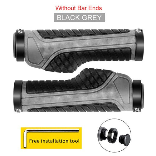 Load image into Gallery viewer, MTB Bike Grips Anti-Skid Ergonomic Bicycle Grips Bike Bar ends Handlebars Rubber Push On Bicycle Parts Cycling Grips
