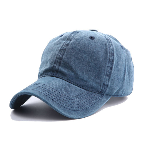 Load image into Gallery viewer, Solid Spring Summer Cap Women Ponytail Baseball Cap Fashion Hats Men Baseball Cap Cotton Outdoor Simple Vintag Visor Casual Cap
