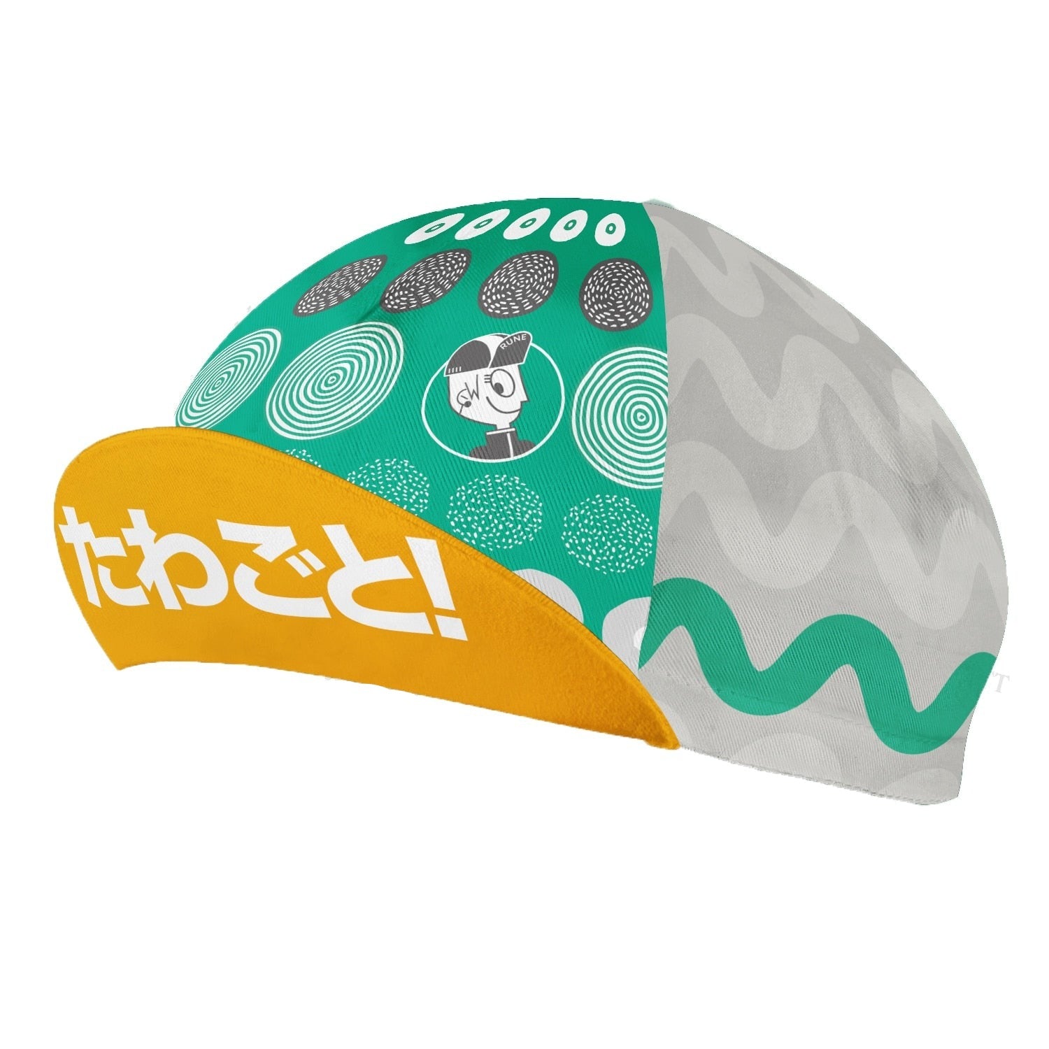 Design Masterpiece Japan Style Unisex Cycling Cap Polyester/Fleece Quick Dry Bicycle Hats Factory Outlet Customizable