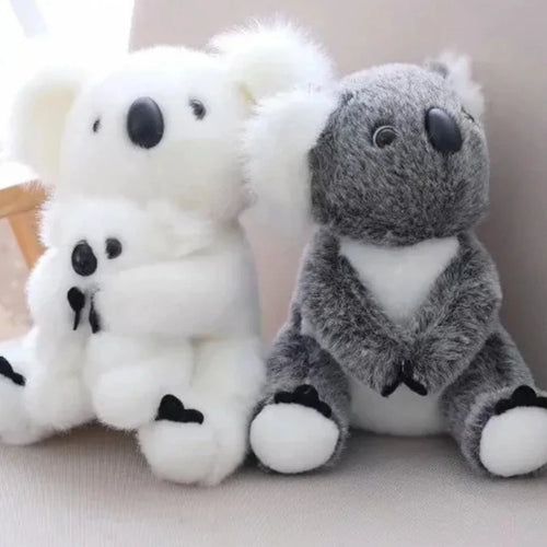 Load image into Gallery viewer, 1pc Kawaii Simulation Australia Koala Plush Toy Stuffed Animal Doll Mom Baby Kids Infant Girls Toys Birthday Gift Home Decor
