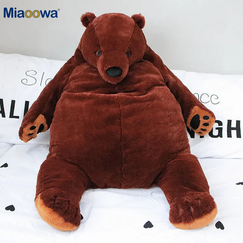 Load image into Gallery viewer, 60/100cm Huge Brown Bear Plush Toys Lovely Teddy Bear Plush Stuffed Animal Soft Doll Pillow Cushion Toys For Girls Kids Birthday
