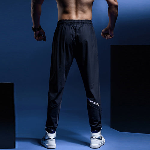 Load image into Gallery viewer, Men&#39;s Breathable Sport Pants Joggers Sweatpants Running Sports Workout Training Trousers Male Gym Fitness Casual Elastic Pants
