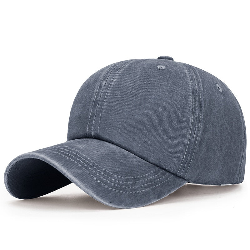 Solid Fashion Summer Baseball Cap For Men Women Dad Hat Golf Snapback Hip Hop Cotton Trucker Cap Bone Casquette