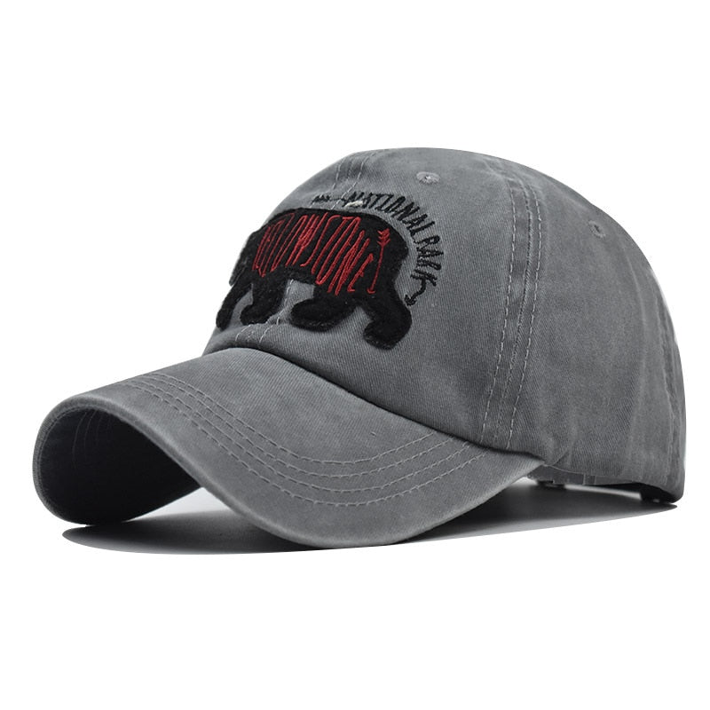 Bear pattern cotton cap Baseball Caps Outdoor Sport Hat Snapback hats for Men casquette women Leisure wholesale Accessories