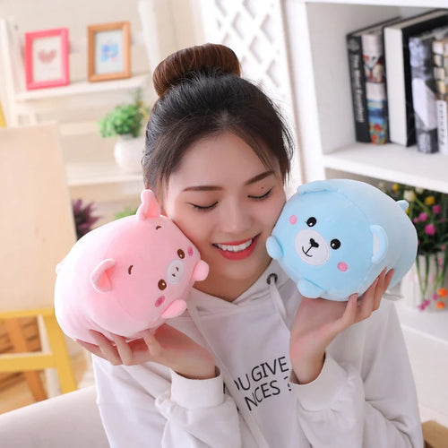 Load image into Gallery viewer, high Quality 60cm  Adorable Dinosaur Pig Cat Bear Plush Toy Soft Cartoon Panda Hamster Elephant Stuffed Doll Baby Pillo
