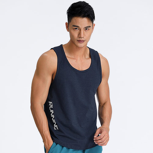 Load image into Gallery viewer, Men Sports Vest Basketball Football Running Tank Gym Fitness Tops Male Training Joggers Sleeveless Shirt Breathable Clothes
