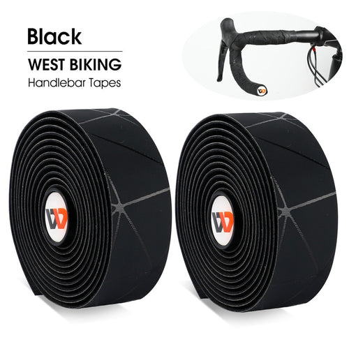 Load image into Gallery viewer, Soft Bicycle Handlebar Tape EVA PU Bike Bar Tape Professional Cycling Damping Anti-Vibration Wrap With 2 Bar Plugs
