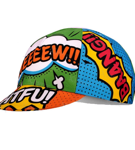 Global Wushu Cartoon Cycling Cap Sports Quick Drying Polyester Fleece Optional Colorful Girl's Bicycle Hat