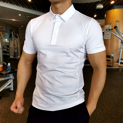 Load image into Gallery viewer, Men Compression Running T-Shirt Fitness Tight Short Sleeve Sport Tshirt Training Tops Jogging Gym Elastic Quick Dry Rashgard
