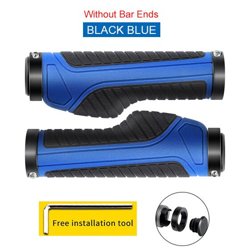 Load image into Gallery viewer, MTB Bike Grips Anti-Skid Ergonomic Bicycle Grips Bike Bar ends Handlebars Rubber Push On Bicycle Parts Cycling Grips
