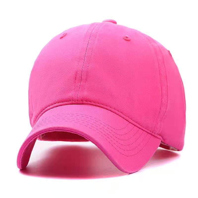 Hot Unisex Cap Two-color Stitching Washed Cotton Baseball Cap Men & Women Casual Adjustable Outdoor Trucker Hats Dropshipping