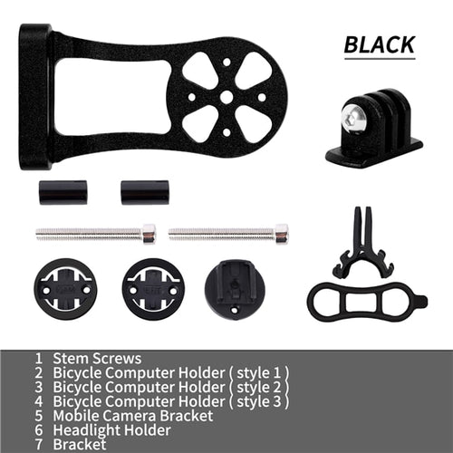 Load image into Gallery viewer, Bike Computer Mount Holder Out Front Bicycle Mount For Headlight Computer Camera Accessories Cycling Extension Mount
