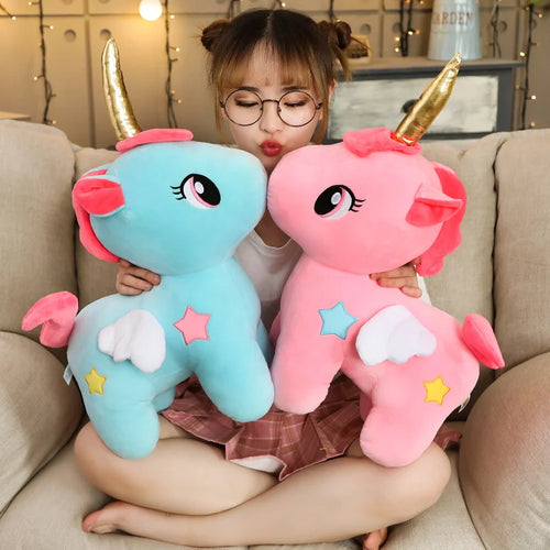 Load image into Gallery viewer, 10/20cm Soft Unicorn Plush Toy Baby Kids Appease Sleeping Pillow Doll Animal Stuffed Plush Toy Birthday Gifts for Girls Children
