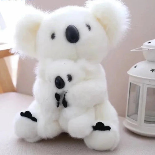 Load image into Gallery viewer, 1pc Kawaii Simulation Australia Koala Plush Toy Stuffed Animal Doll Mom Baby Kids Infant Girls Toys Birthday Gift Home Decor
