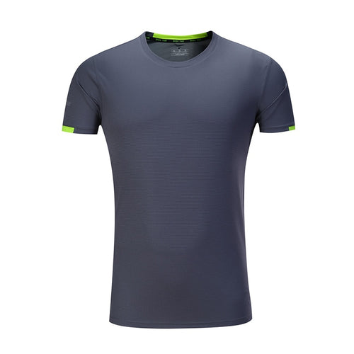 Load image into Gallery viewer, Men Running T-Shirts Quick Dry Compression Gym Fitness Jogging Sports Short Sleeve Tops Soccer Sportswear Male Jersey Breathable
