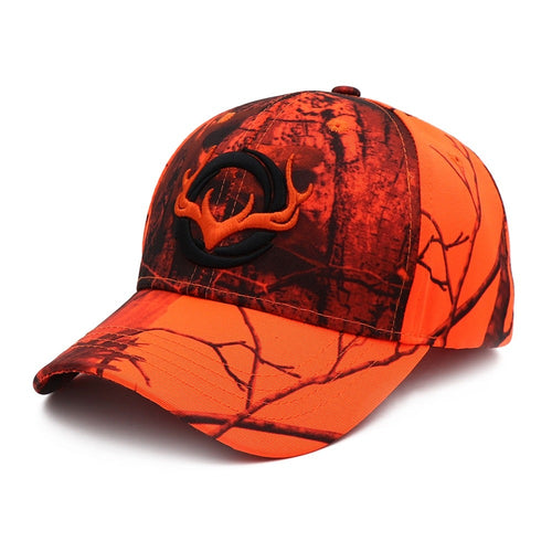 Load image into Gallery viewer, Camo Baseball Cap Fishing Caps Men Outdoor Hunting Camouflage Jungle Hat 3D Deer Head Hiking Casquette Hats
