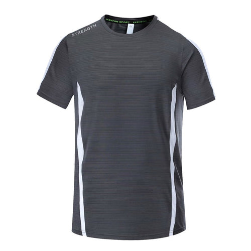 Load image into Gallery viewer, Quick Dry Men Running T-Shirts Gym Fitness Jogging Casual Sports Short Sleeve Tops Compression Sportswear Male Jersey Breathable
