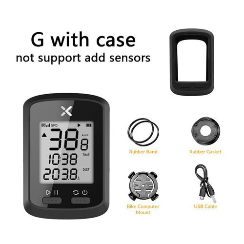 Load image into Gallery viewer, XOSS G/G+ GPS Bicycle Computer Wireless Speedometer Bike Odometer Bluetooth-compatible ANT+ Backlight Cadence Cycling Computer
