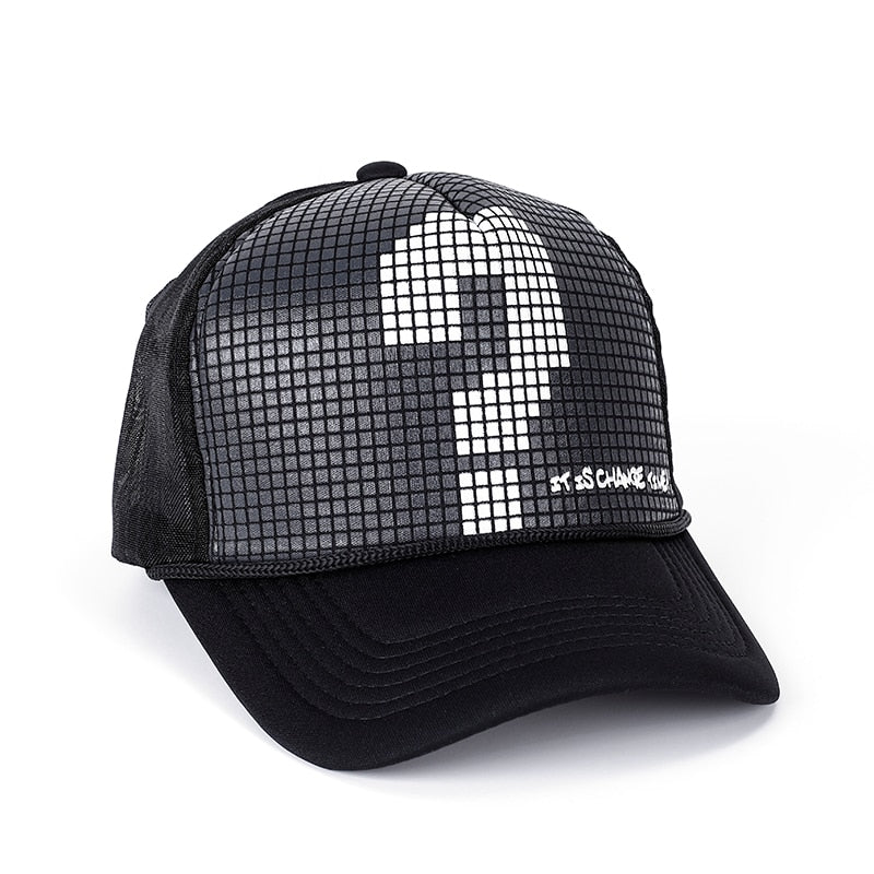 Summer Unisex Men Baseball Caps Women Breathable Mesh-Net Snapback Hats Casual Trucker Cap Adjustable