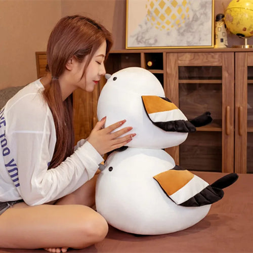 Load image into Gallery viewer, 35/50cm Lifelike White Bird Plush Toy Cute Stuffed Animal Toy for Children Kids Doll Soft Cartoon Pillow Lovely Birthday Gift
