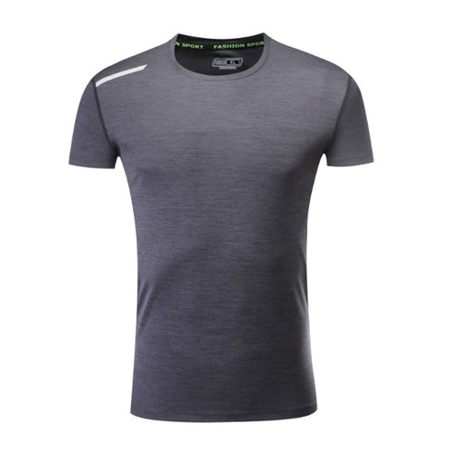 Load image into Gallery viewer, Men Running T-Shirts Quick Dry Compression Gym Fitness Jogging Sports Short Sleeve Tops Soccer Sportswear Male Jersey Breathable
