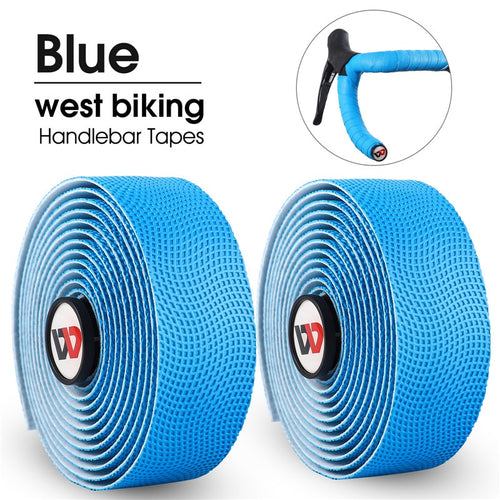 Load image into Gallery viewer, Soft Bike Handlebar Tape EVA Shock Absorption Bicycle Handlebar Tape Anti-slip Cycling Wrap End Plug Accessories
