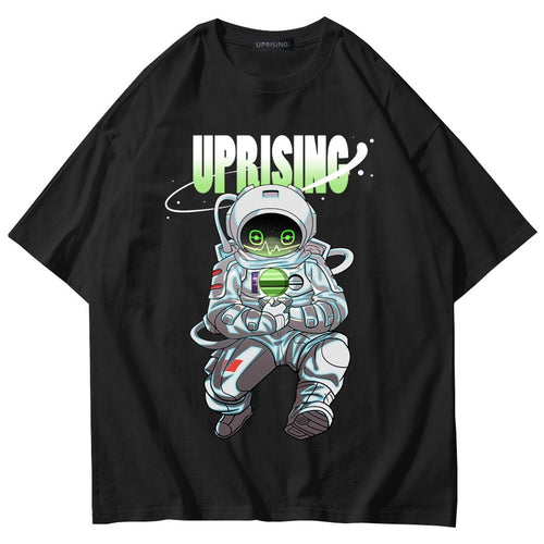 Load image into Gallery viewer, Men astronaut T Shirt Men Women Washed Do Old Streetwear T-shirts Summer Style High-Quality Top Tees Oversize Bear
