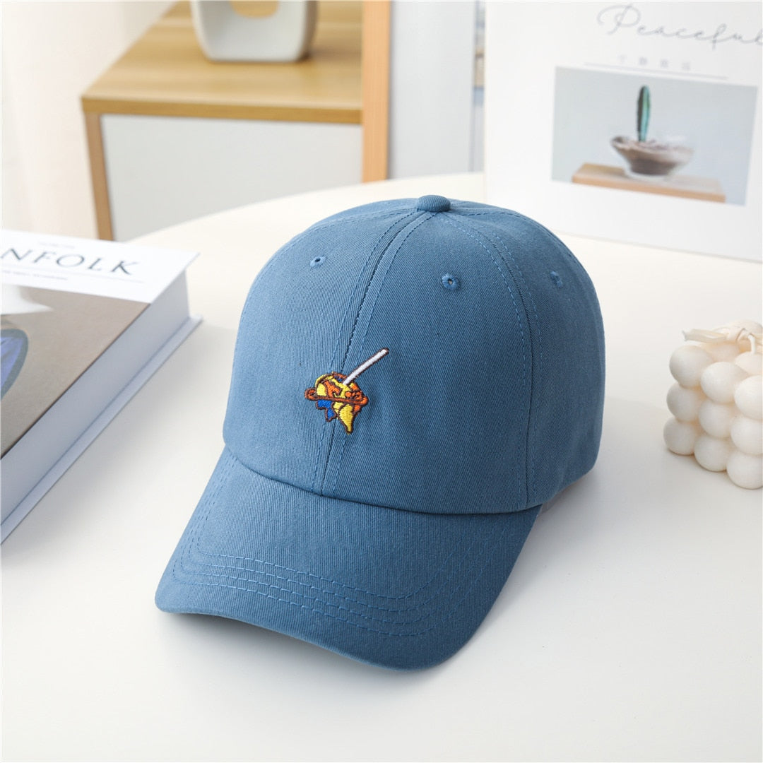 Fashion Women Cap Kpop Style Cartoon Embroidery Bright Baseball Cap For Women High Quality Female Streetwear Sports Hat