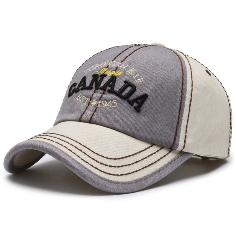 Brand Cotton Canada Baseball Cap For Men Women Canada Hats Bone Snapback Trucker Cap Mens Baseball Caps Dad Hat