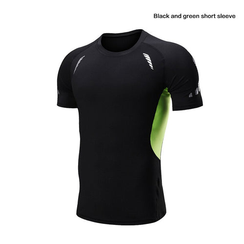 Load image into Gallery viewer, Quick Dry Men Running Compression T Shirt Fitness Tops Breathable Gym Sport Clothing Male Golf Sweatshirt Outdoor Workout
