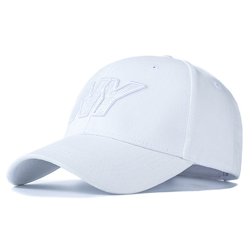 Load image into Gallery viewer, Women Men Cotton Cap Fashion NY Embroidered Hard Top Baseball Cap Female Casual Adjustable Outdoor Couple Streetwear Hat
