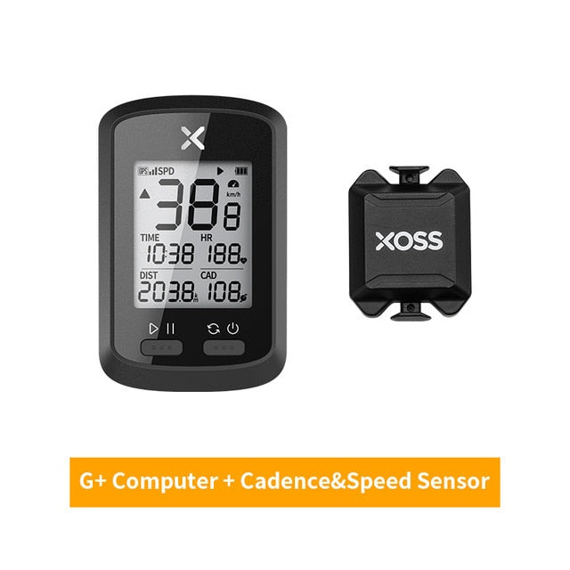 XOSS G/G+ GPS Bicycle Computer Wireless Speedometer Bike Odometer Bluetooth-compatible ANT+ Backlight Cadence Cycling Computer