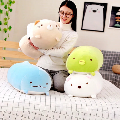 Load image into Gallery viewer, 28cm Giant Corner Bio Pillow Japanese Animation Sumikko Gurashi Plush Toy Stuffed Soft Cartoon Kids Girls Valentine Gifts
