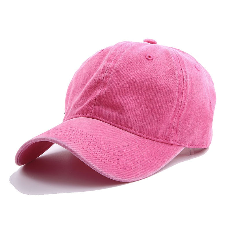 Patchwork Color Spring Summer Baseball Cap Women Denim Hats Men Baseball Hats Cotton Outdoor Simple Vintage Visor Casual Cap